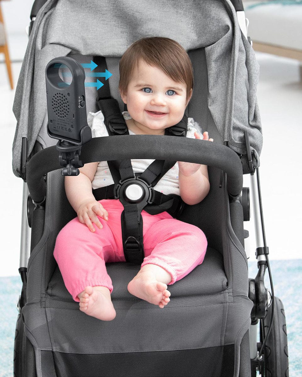 Skip Hop Stroll & Connect Bladeless Stroller Fan - Grey