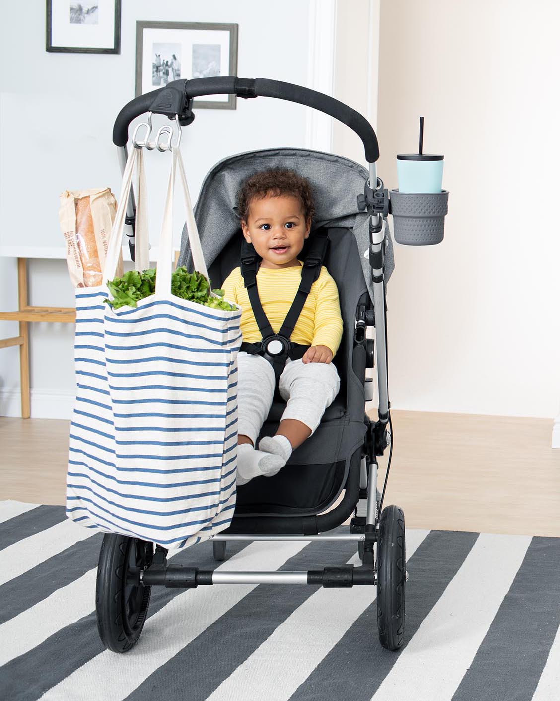 Skip Hop Stroll & Connect Universal Stroller Accessory Set - Charcoal