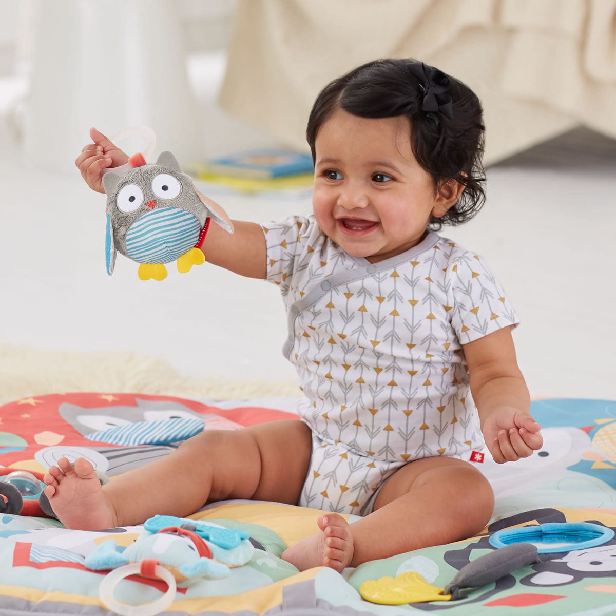 Skip Hop Treetop Friends Chime Ball - Owl