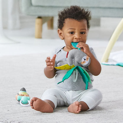 Skip Hop Tropical Paradise Jitter Stroller Toy - Sloth