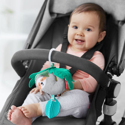 Skip Hop Tropical Paradise Jitter Stroller Toy - Sloth
