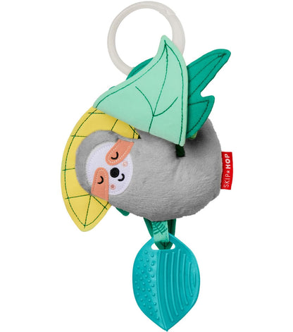 Skip Hop Tropical Paradise Jitter Stroller Toy - Sloth