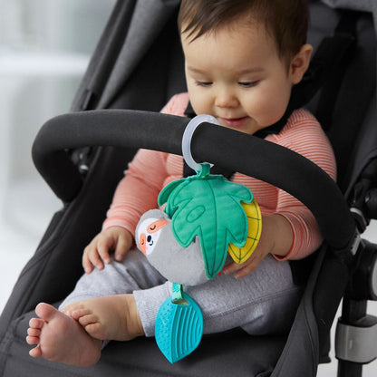 Skip Hop Tropical Paradise Jitter Stroller Toy - Sloth