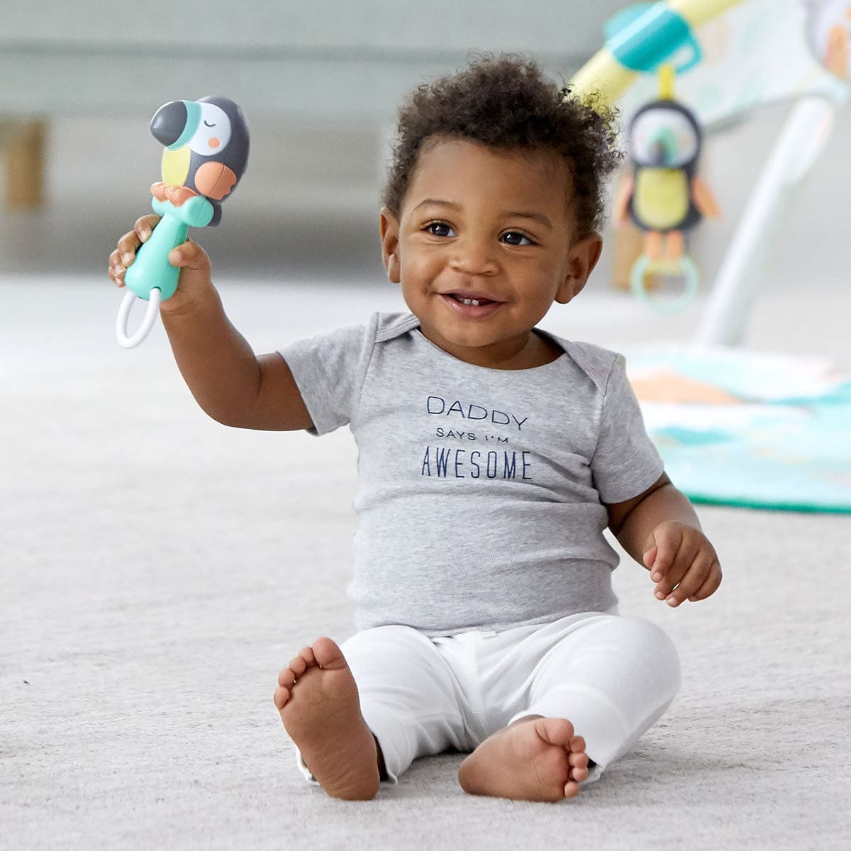 Skip Hop Tropical Paradise Toucan Maraca