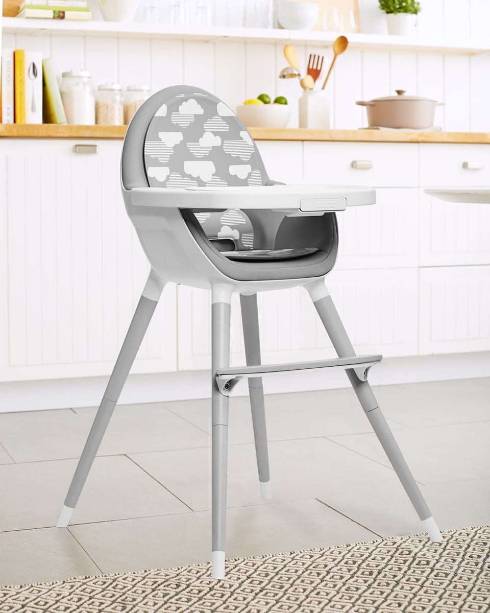 Skip Hop TUO Convertible High Chair - Grey/Clouds