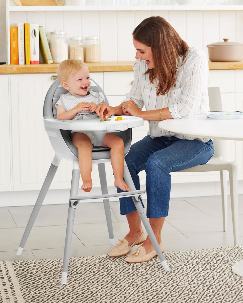 Skip Hop TUO Convertible High Chair - Grey/Clouds