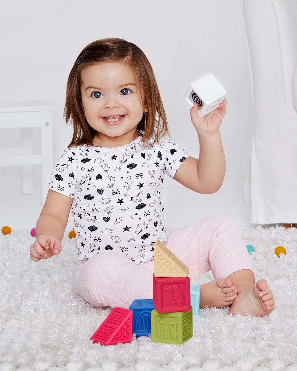 Skip Hop Vibrant Village Squeeze & Squeak Blocks