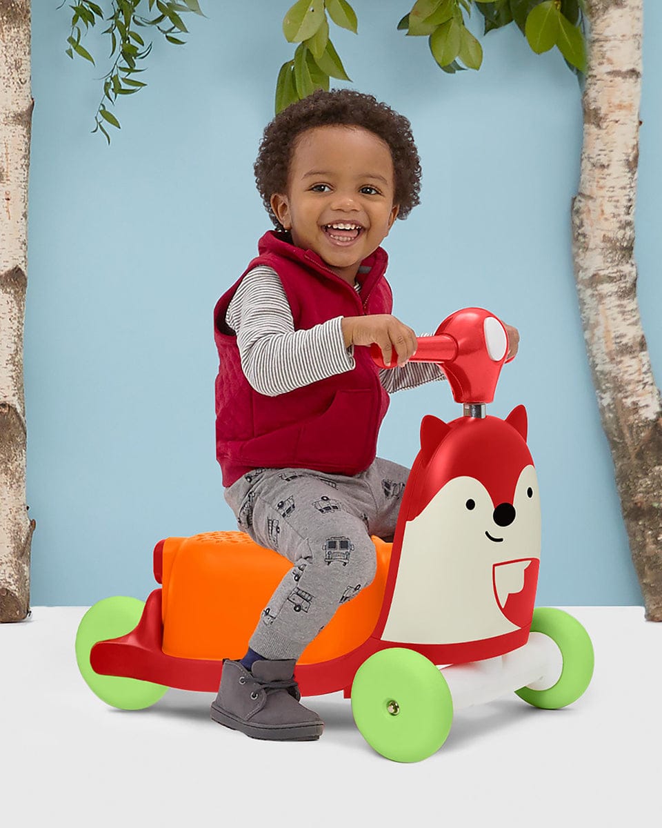 Skip Hop Zoo 3-in-1 Ride On - Fox