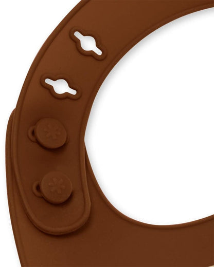 Skip Hop Zoo Fold & Go Silicone Bib - Monkey