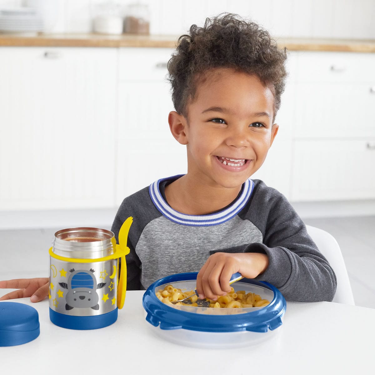 Skip Hop Zoo Smart Serve Plate & Bowl - Bat