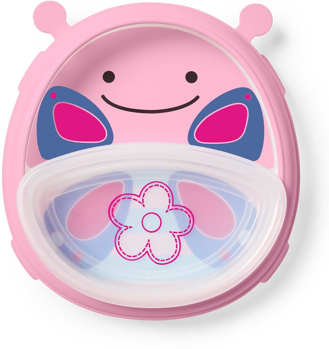 Skip Hop Zoo Smart Serve Plate & Bowl - Butterfly