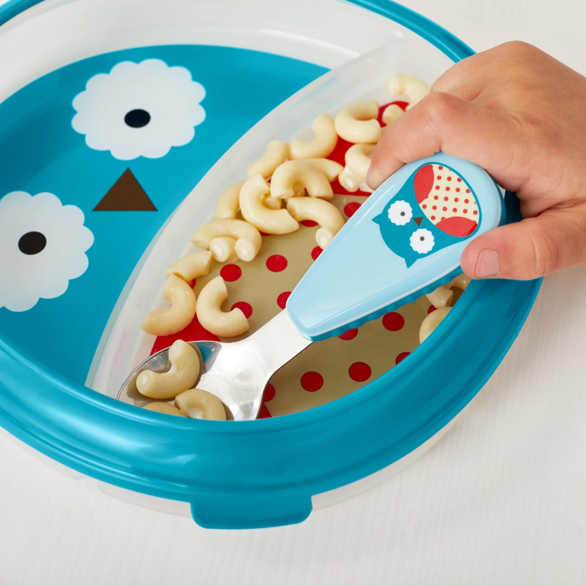 Skip Hop Zoo Smart Serve Plate & Bowl - Dinosaur