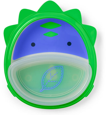 Skip Hop Zoo Smart Serve Plate & Bowl - Dinosaur