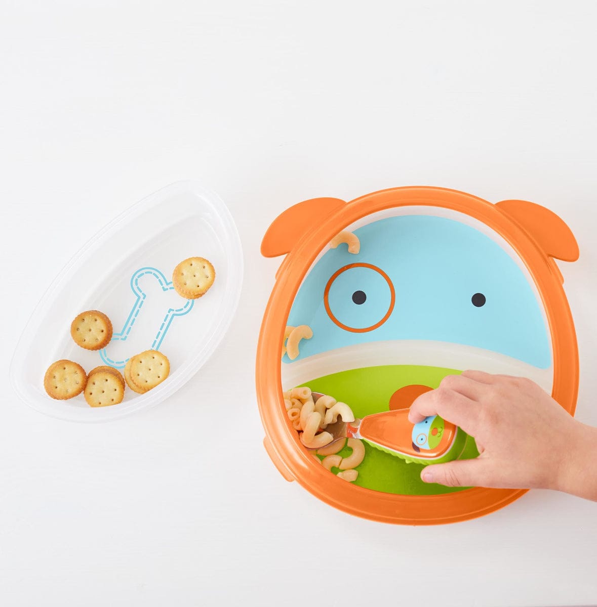 Skip Hop Zoo Smart Serve Plate & Bowl - Dog