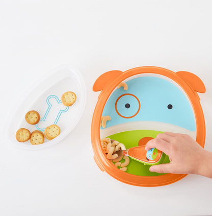 Skip Hop Zoo Smart Serve Plate & Bowl - Dog
