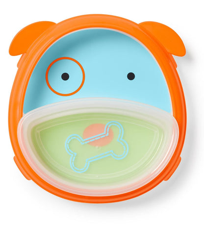 Skip Hop Zoo Smart Serve Plate & Bowl - Dog