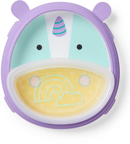 Skip Hop Zoo Smart Serve Plate & Bowl - Unicorn