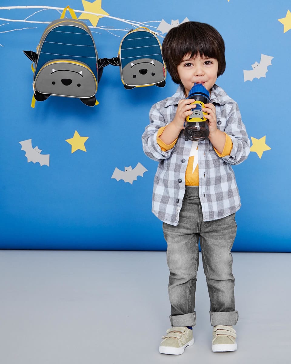 Skip Hop Zoo Straw Bottle - Bat