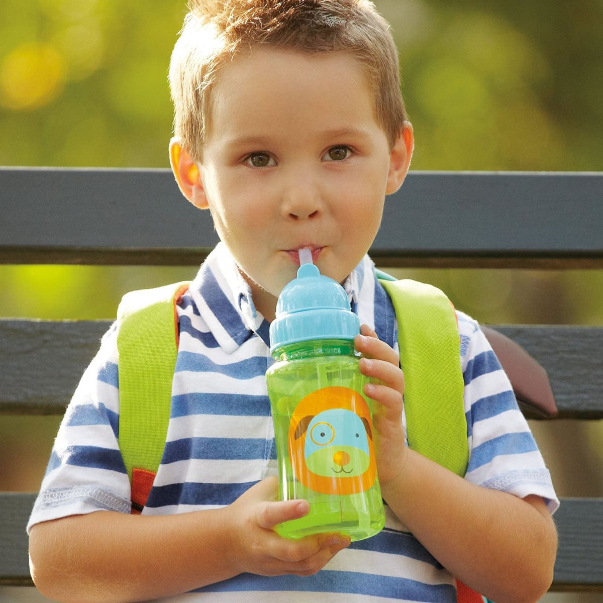 Skip Hop Zoo Straw Bottle - Dog - 252301