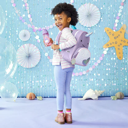 Skip Hop Zoo Straw Bottle - Narwhal