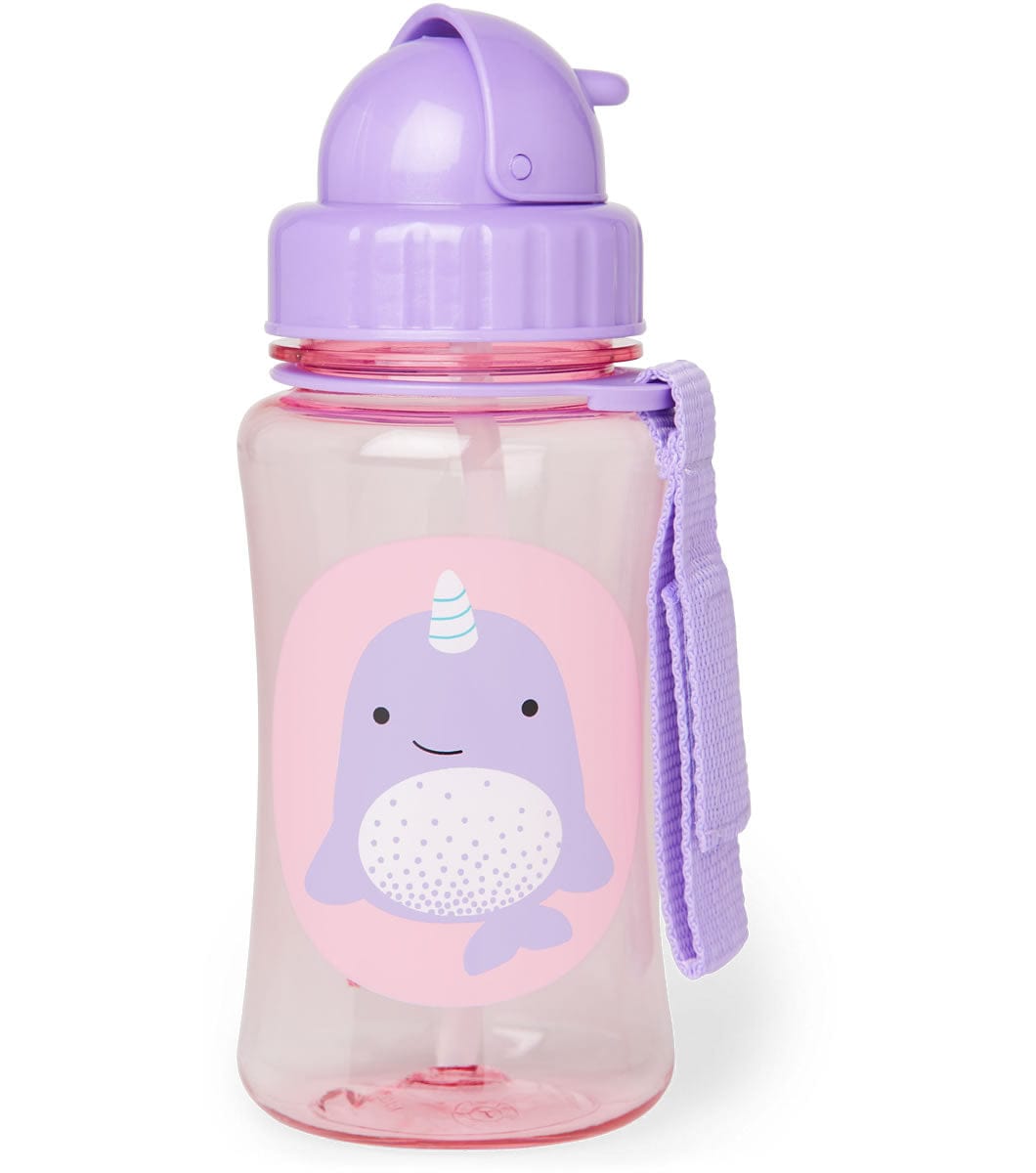 Skip Hop Zoo Straw Bottle - Narwhal