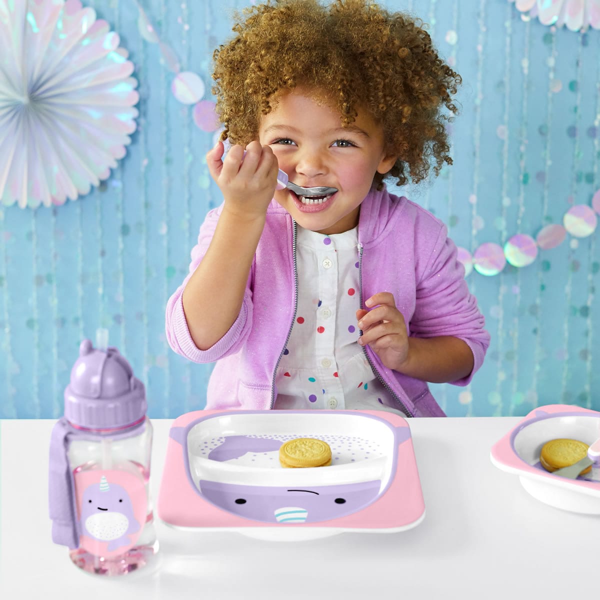 Skip Hop ZOO Utensil Set - Narwhal