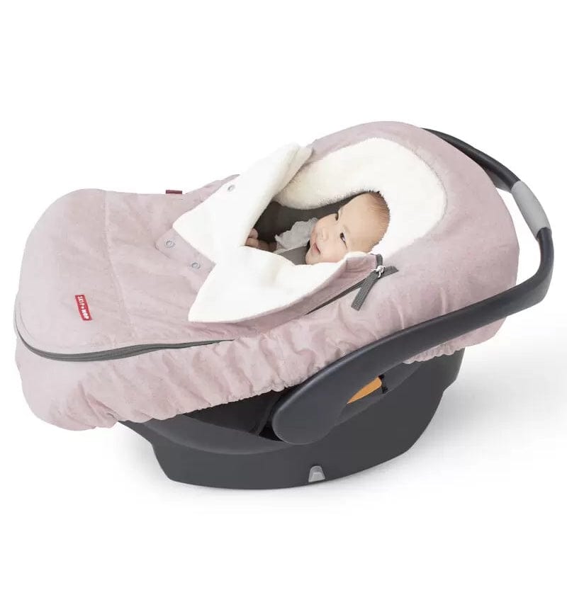 Skp Hop Stroll & Go Car Seat Cover - Pink Heather