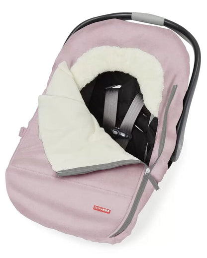 Skp Hop Stroll & Go Car Seat Cover - Pink Heather