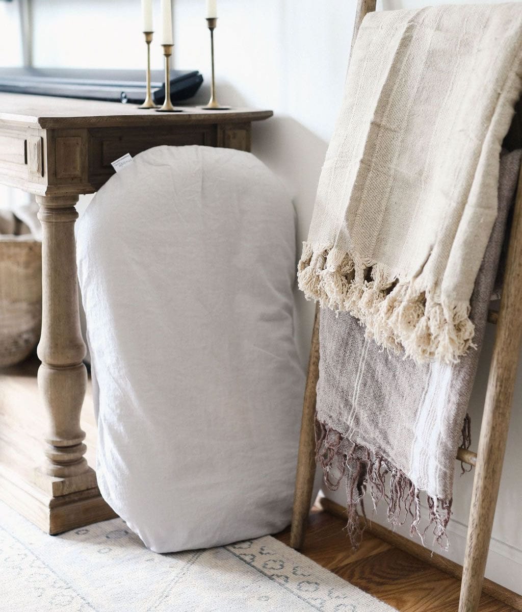 Snuggle Me Organic Lounger & Cover - Coast Linen