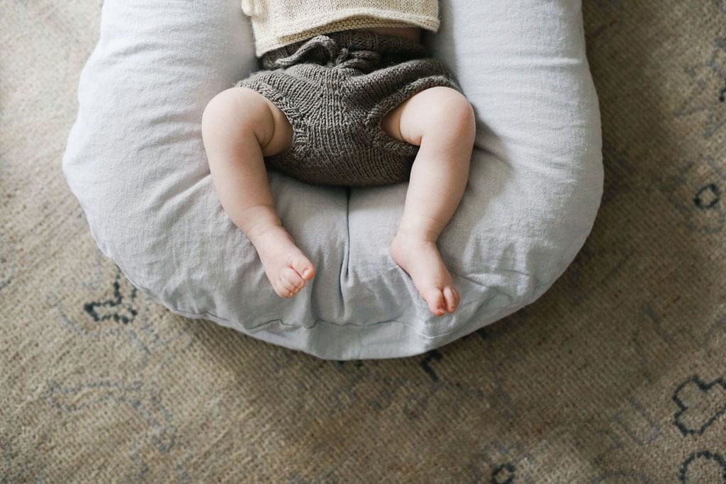 Snuggle Me Organic Lounger & Cover - Coast Linen