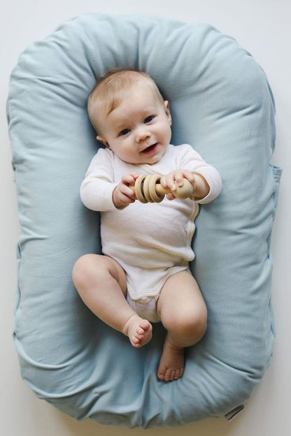 Snuggle Me Organic Lounger & Cover - Skye