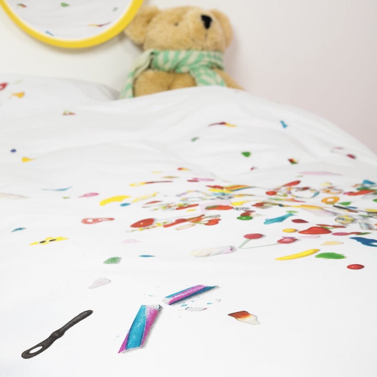 Snurk Duvet Cover Set, Twin - Candy Blast - SNURK-CANDYBLAST