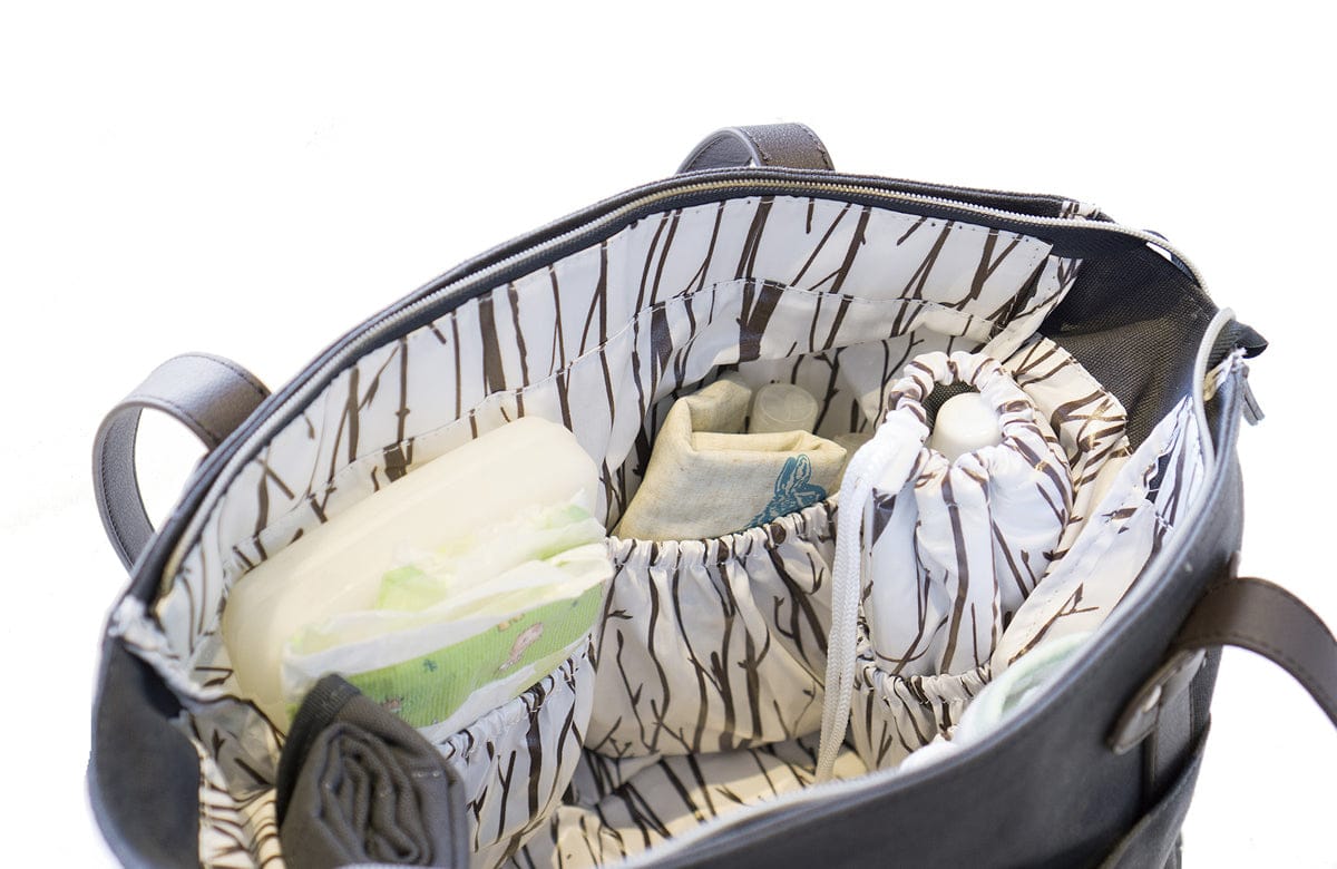 SoYoung Emerson Tote Diaper Bag - Khaki - EME-KHA