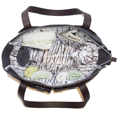 SoYoung Emerson Tote Diaper Bag - Khaki - EME-KHA