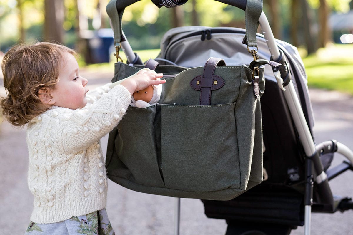 SoYoung Emerson Tote Diaper Bag - Khaki - EME-KHA
