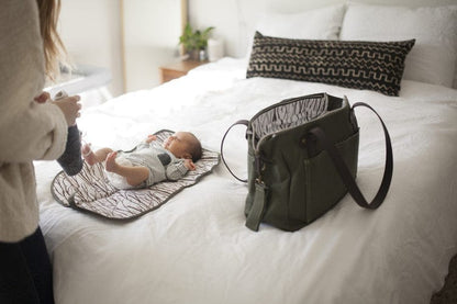 SoYoung Emerson Tote Diaper Bag - Khaki - EME-KHA