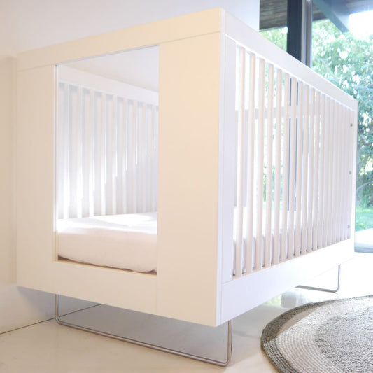 Spot On Square Alto Crib - Clear Acrylic - AC14001-CL