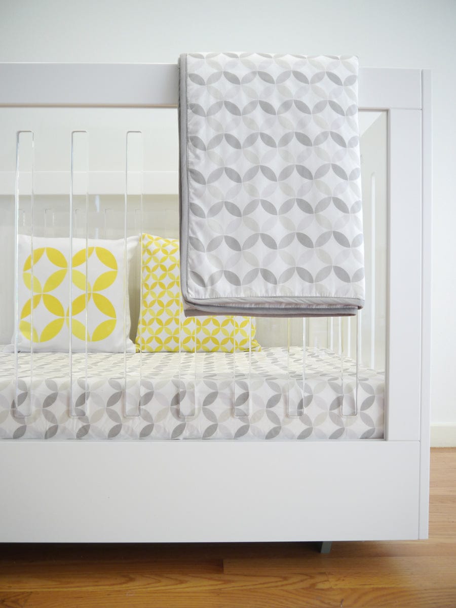 Spot On Square Tops Organic Quilt - Grey - TB14002-GRY