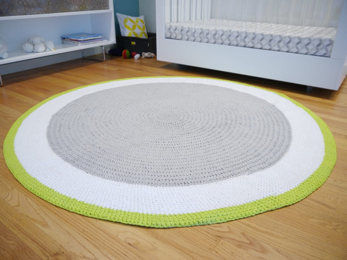 Spot On Square Trio Rug - Green - TR14001-GRN