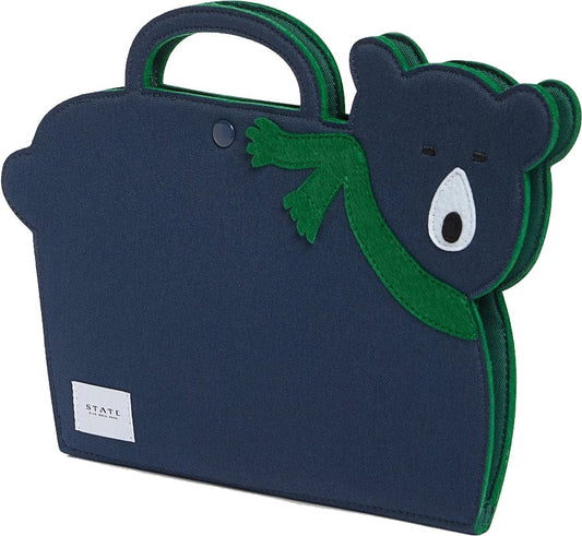 State Bags Harbor Artfolio Art Set - Green/Navy - H1991298341
