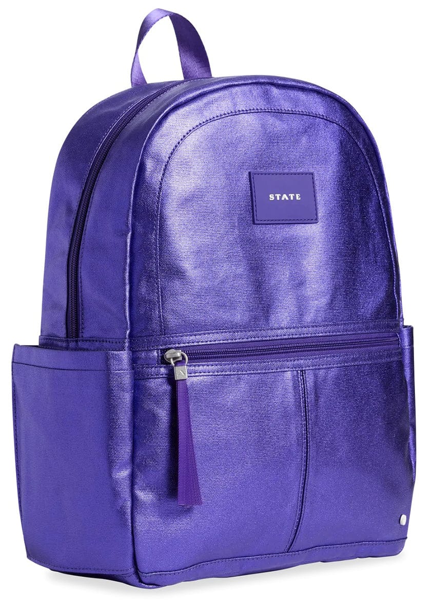 State Bags Kane Kids Backpack - Metallic Purple Multi - F2264213550