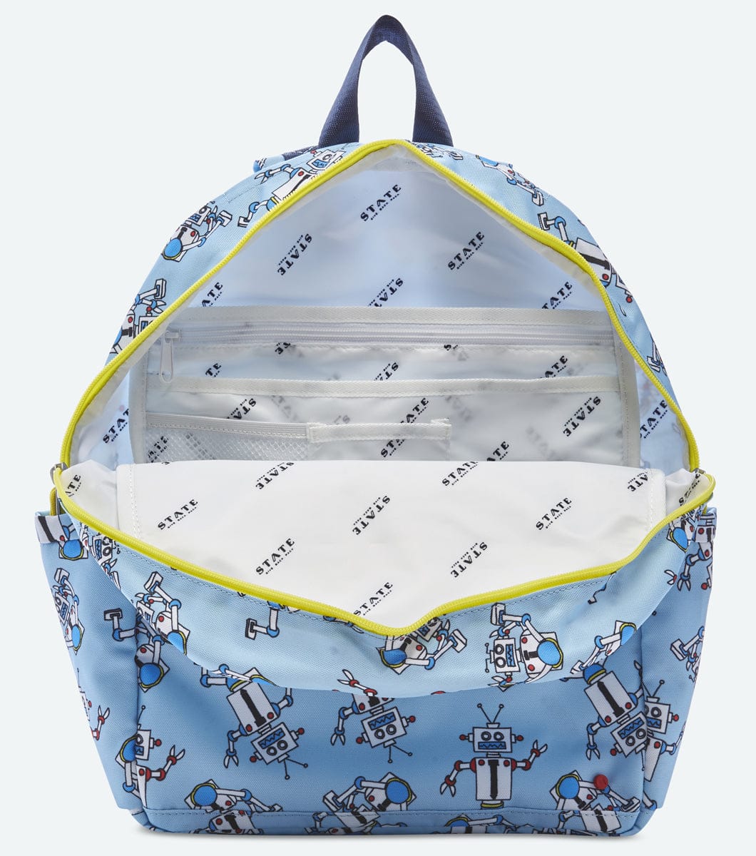 State Bags Kane Kids Backpack - Robots - F261213967