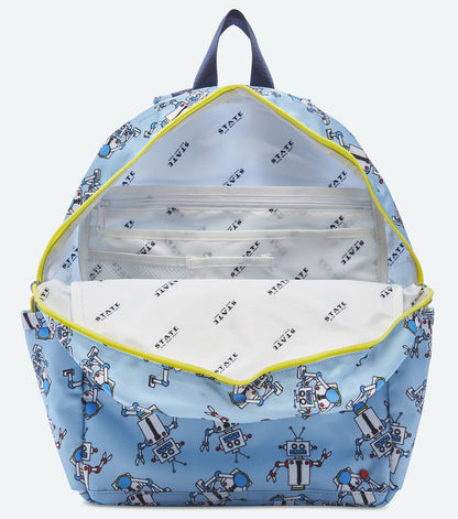 State Bags Kane Kids Backpack - Robots - F261213967