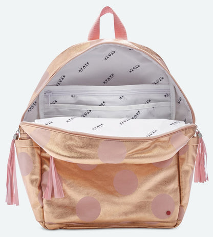 State Bags Kane Kids Backpack - Rose Gold Dots - F2064213840