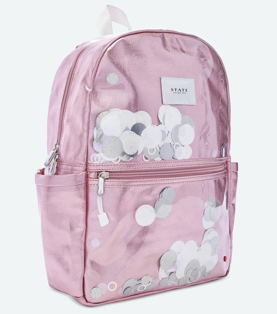 State Bags Kane Kids Backpack - White Sequins - F2064213122