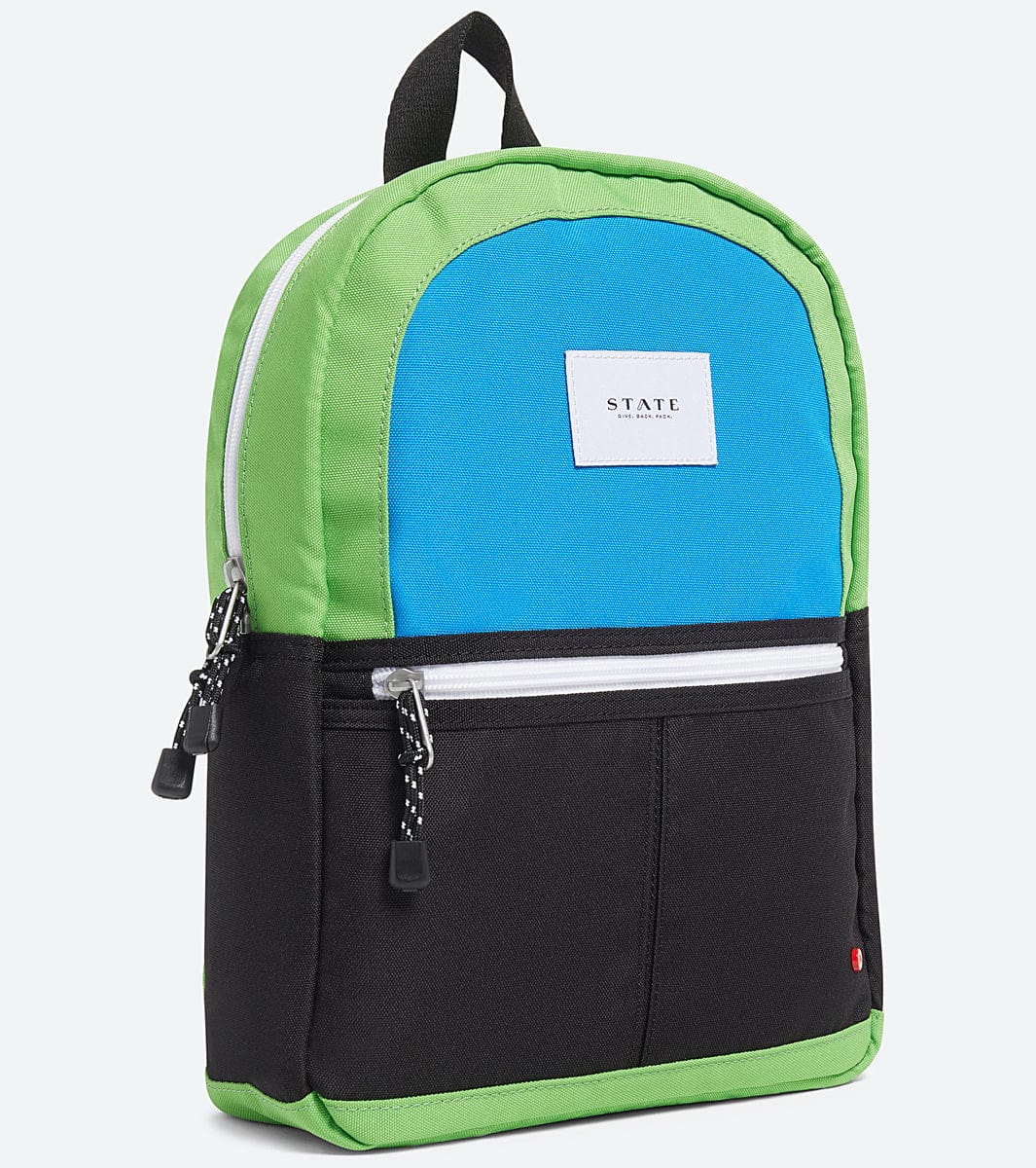 State Bags Mini Kane Kid Backpack - Black/Green