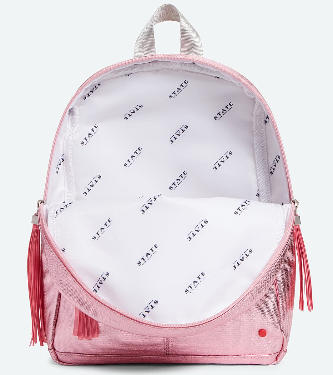 State Bags Mini Kane Kid Backpack - Pink Metallic