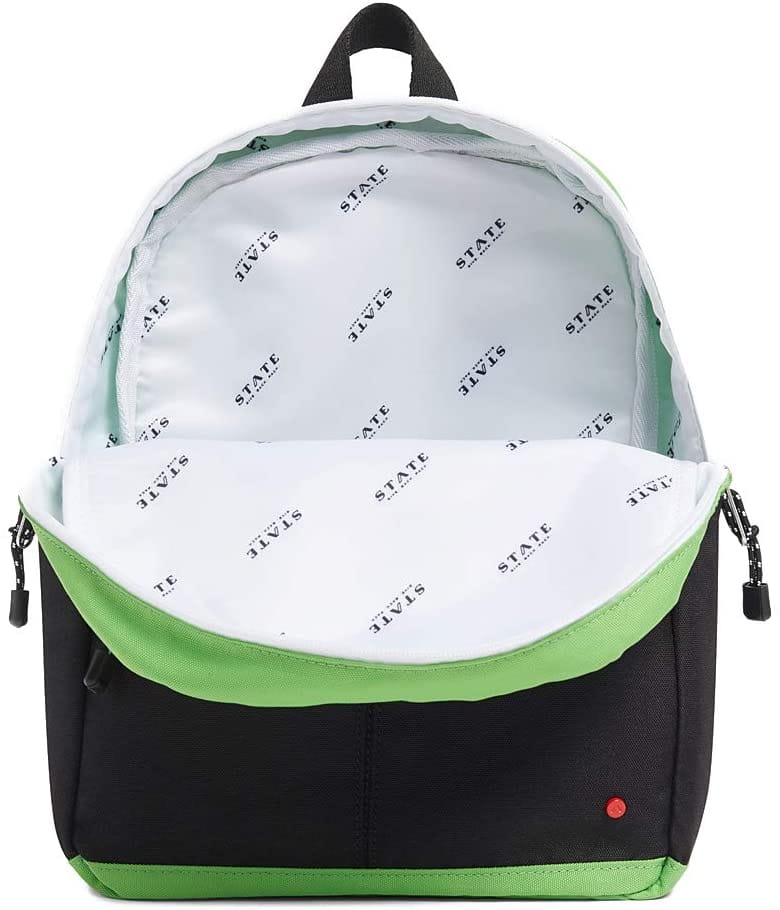 State Bags Mini Kane Kids Backpack - Black/Green - F1991218354