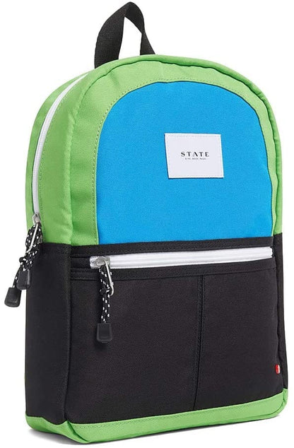 State Bags Mini Kane Kids Backpack - Black/Green - F1991218354