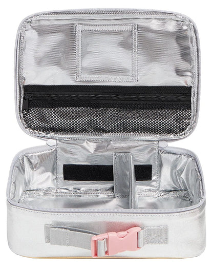 State Bags Rodgers Lunch Box - Pink / Silver